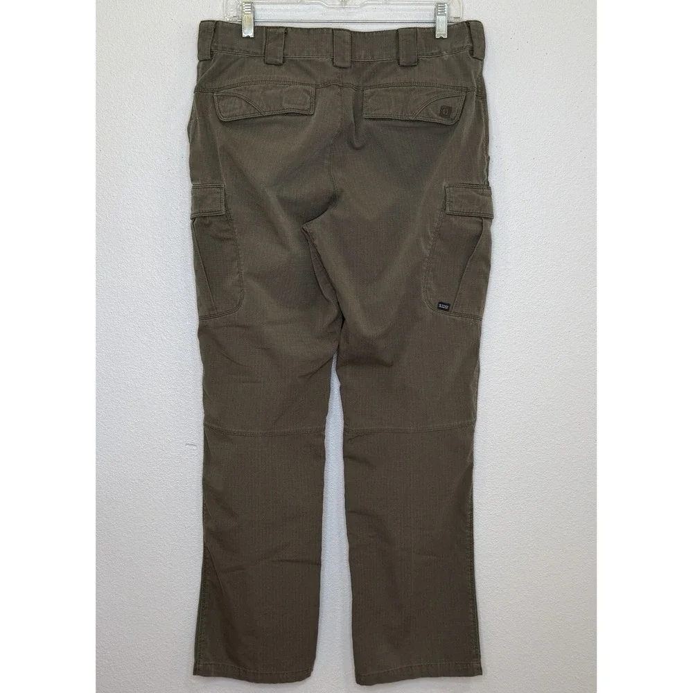 5.11 Tactical Series Cargo Pants Mens‎ Size 32x32 Army Green Ripstop Double Knee